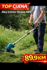 Aku trimer STRAUS AUSTRIA sa 2 baterije 36V 5Ah