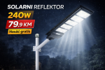 Solarni reflektor 240W + nosač Gratis