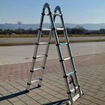 Aluminijumske višenamjenske teleskopske ljestve 3,8Metara