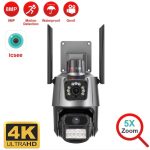 Rotirajuca PTZ ICSEE kamera vanjska dupla sa dvije glave