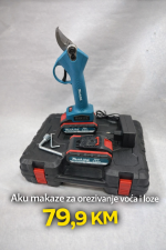 Aku makaze za orezivanje voća i loze