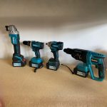 MAKITA AKU SET 4u1 Bušilica-Brusilica - Hilti-Odvijač 4x BATERIJE - Image 2