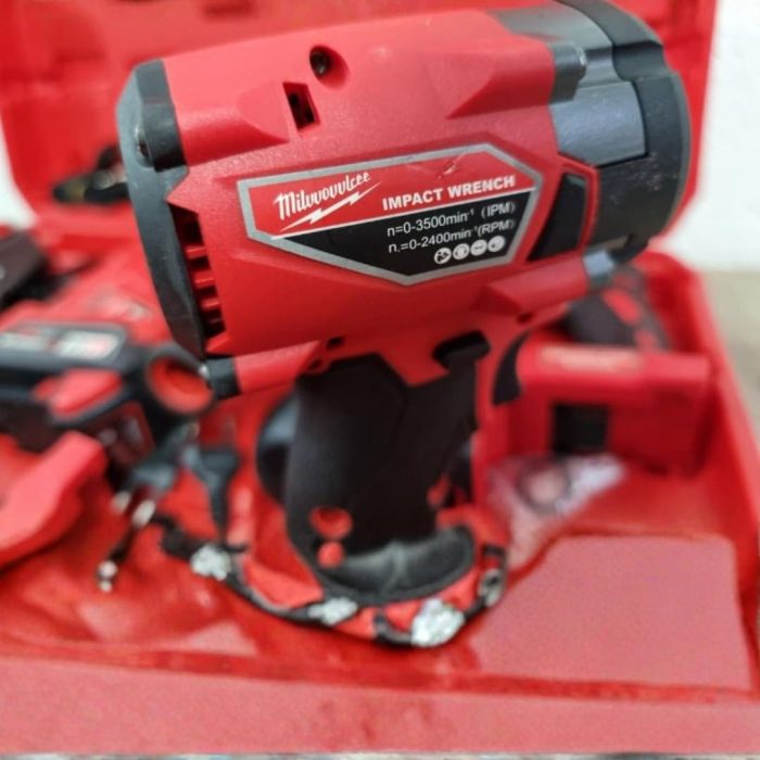 MILWAUKEE SET 4u1 – Štemalica, Brusilica, Udarni odvijač, Bušilica - Image 2