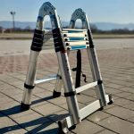 Aluminijumske višenamjenske teleskopske ljestve 3,8Metara - Image 2