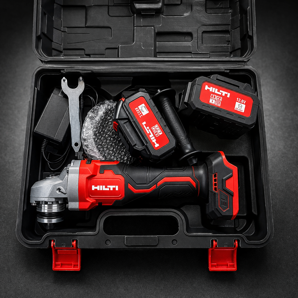 29169201-4230-4dc0-aa39-9a0a1e04a75b Aku brusilica HILTI 128V 2 baterije , punjač, kofer - Image 1