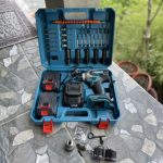 Aku udarni odvijač MAKITA sa gedorama + transportni kofer (2x baterije, punjač) - Image 3