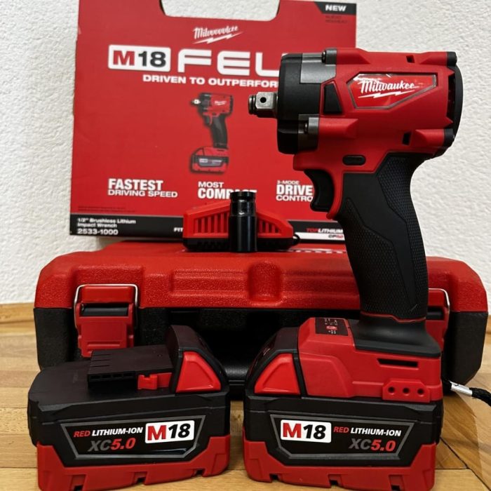 MILWAUKEE SET 4u1 – Štemalica, Brusilica, Udarni odvijač, Bušilica - Image 3