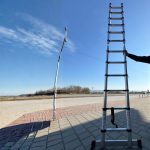 Aluminijumske višenamjenske teleskopske ljestve 3,8Metara - Image 4