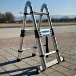 Aluminijumske višenamjenske teleskopske ljestve 3,8Metara - Image 7