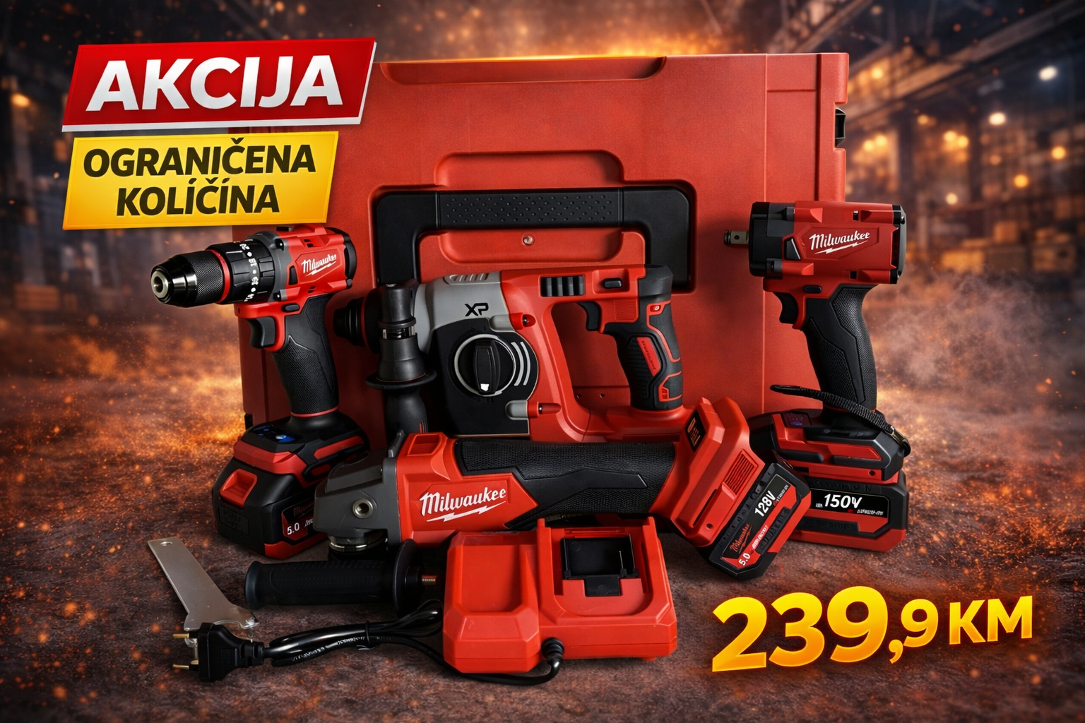 72c825ec-681d-4eeb-bde0-686a77be129d Milvoki aku set 4u1 - Image 1