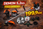 Trimer DEMON 5.2 KS Full Oprema