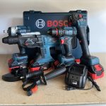 BOSCH 4u1 aku bušilica, brusilica, štemalica i odvijač 98V - Image 2