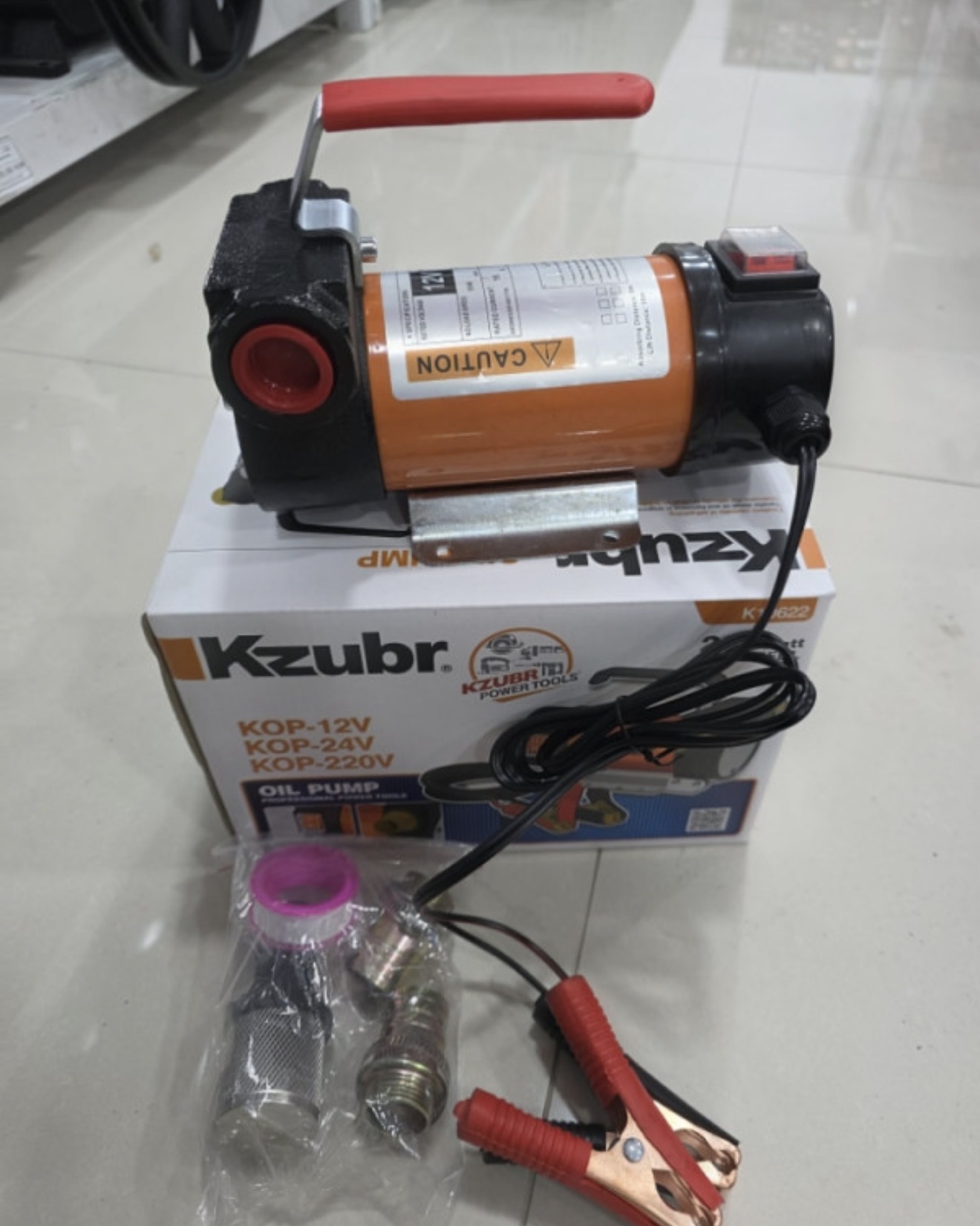 Screenshot PUMPA ZA PRETAKANJE ULJA I DRUGIH TEČNOSTI KZUBR 12V i 220V PROFI - Image 1