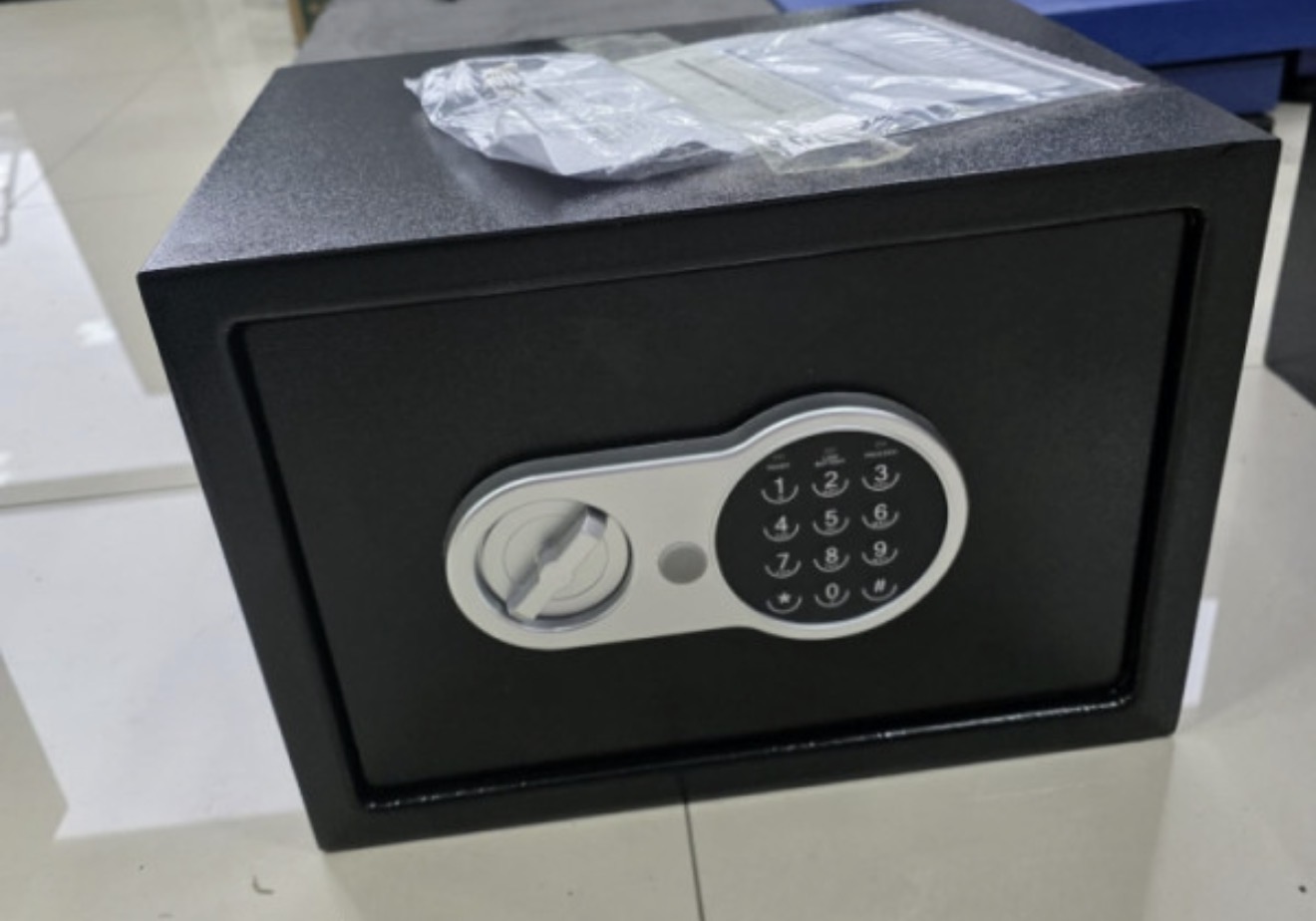 Screenshot Sigurnosni sef sa električnom bravom za novac i oružje 25x35x25 - Image 1