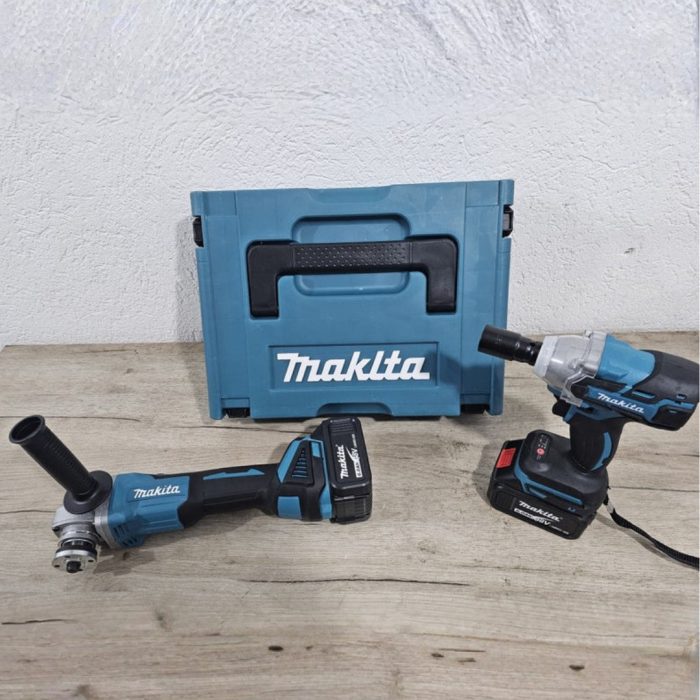 Aku set Makita 2u1 Udarni odvijač i Brusilica - Image 2