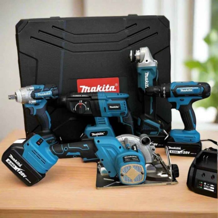 Aku set MAKITA 5 u 1 5 Baterija 5 Mašina - Image 2
