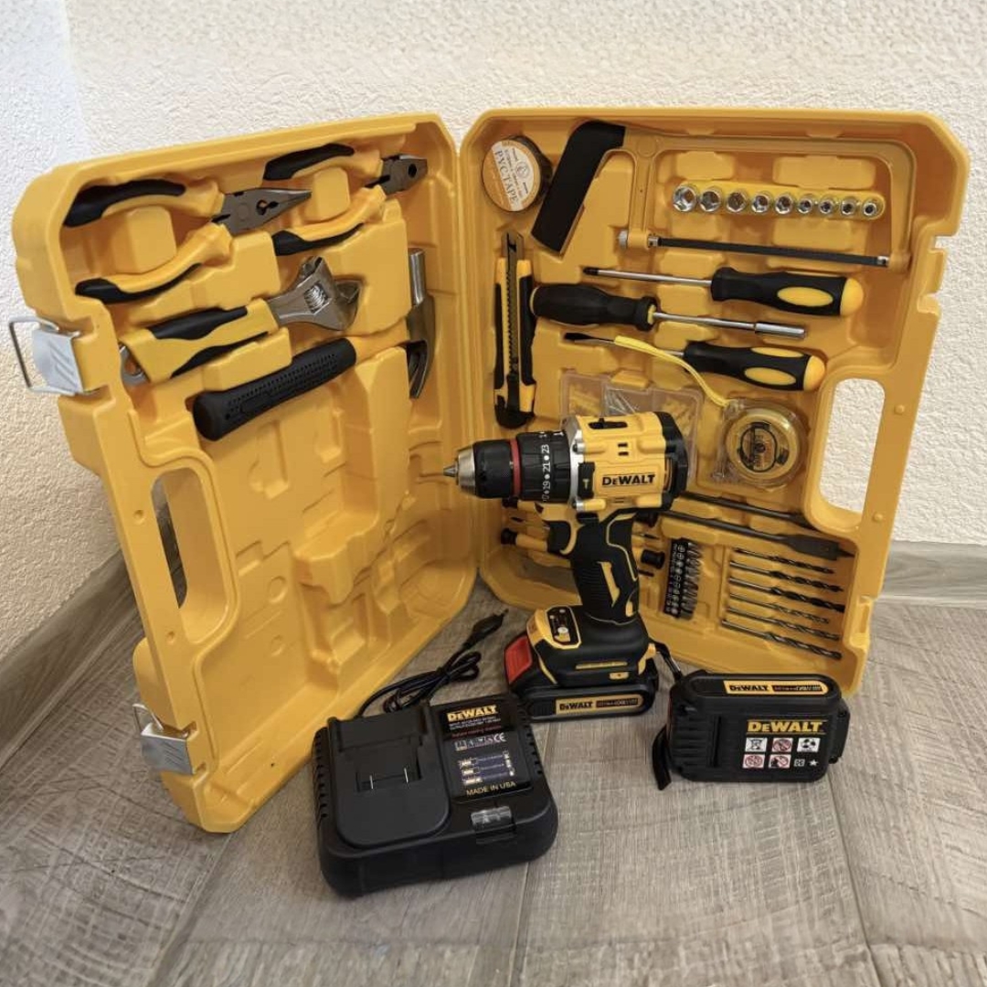 Motorka (13) DeWALT set alata udarna bušilica, aku bušilica, alat razno - Image 1