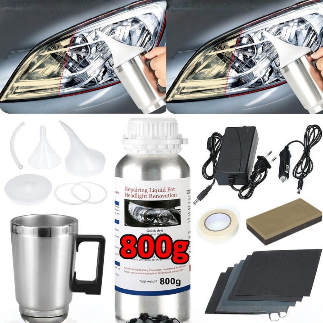 Motorka (20) Set za polimerizaciju farova 800gr Full set Profi - Image 1