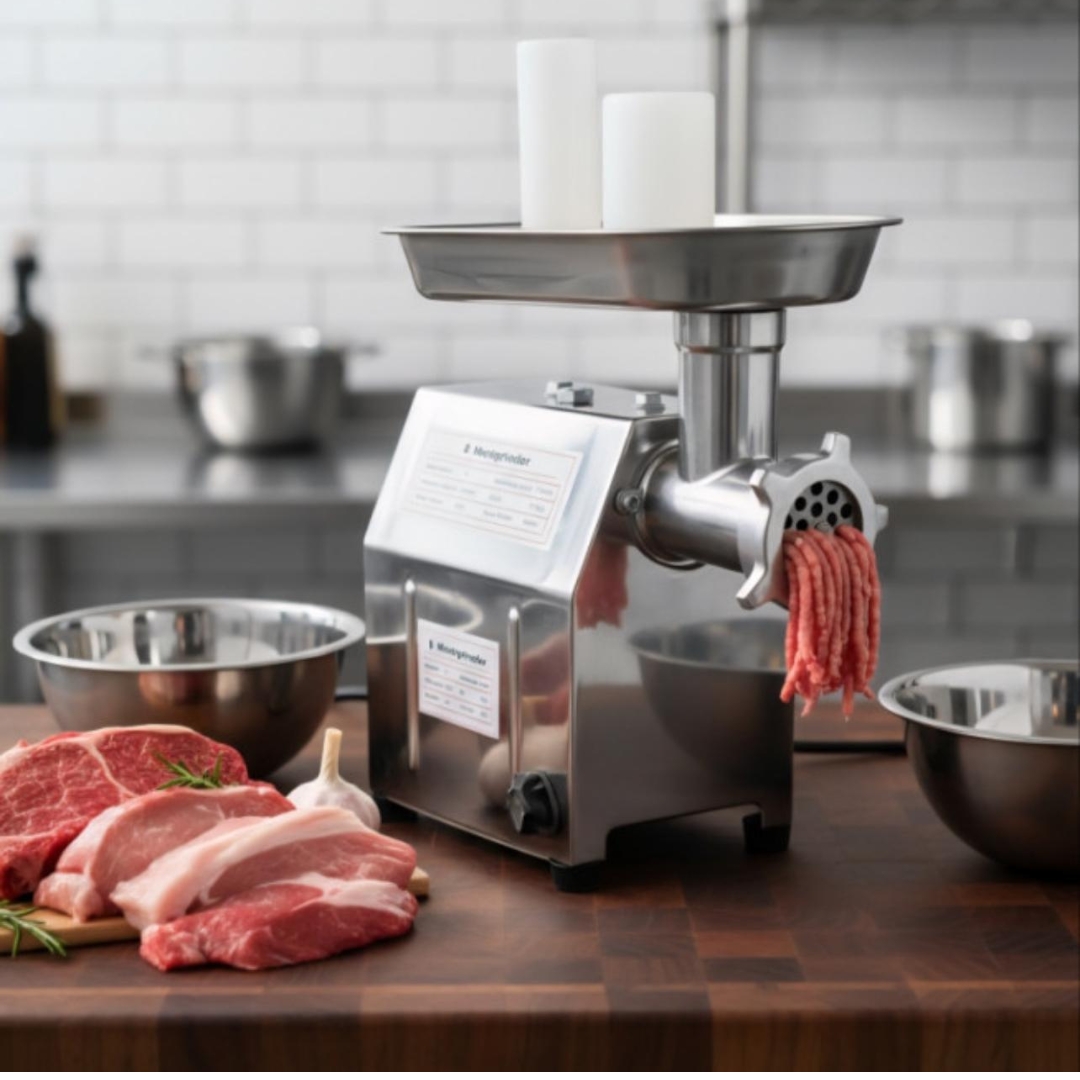 Motorka (4) Mašina za mljevenje mesa 8” 230kg/h - Image 1