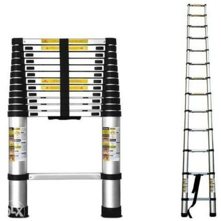 Teleskopske aluminijumske ljestve 3,8m