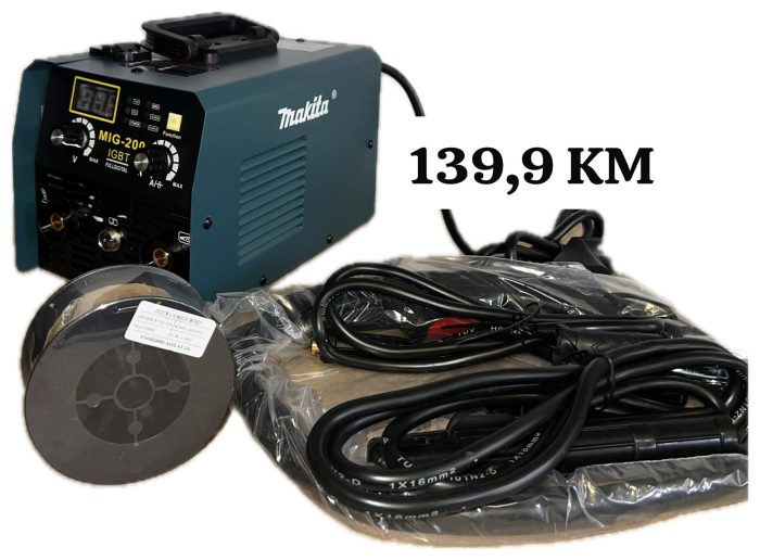 Aparat za varenje MAKITA 250A elektro-CO2 - Image 2