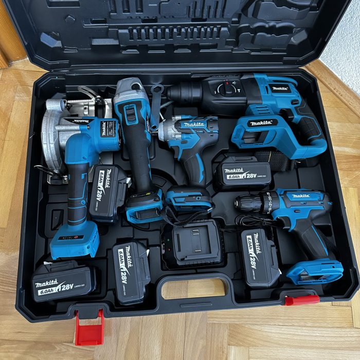 Aku set MAKITA 5 u 1 5 Baterija 5 Mašina - Image 5