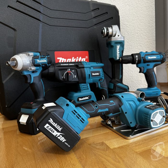 Aku set MAKITA 5 u 1 5 Baterija 5 Mašina - Image 7