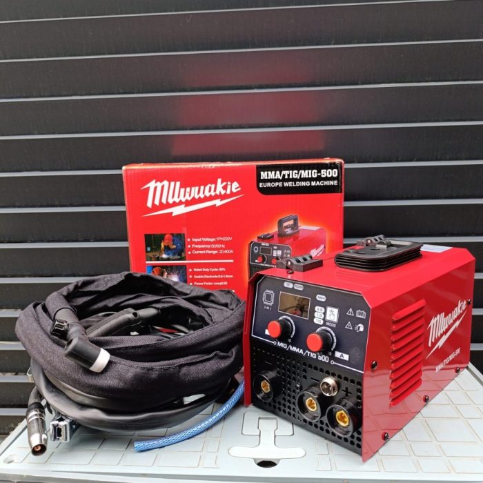 Aparat za varenje MILWAUKEE MIG/MMA/TIG 500A 3u1 kombinovani - Image 2