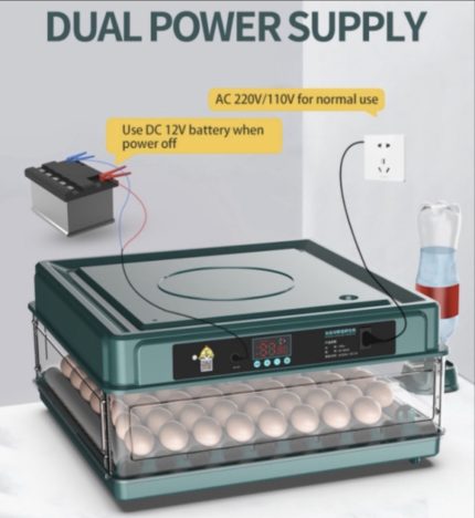 Automatski inkubator za jaja sa valjcima na 12v i 220v 48 komada